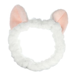 Unique Bargains Women's Cute Breathable Cartoon Cat Ears Headbands 7.09"x6.5" 1 Pc - 1 of 4