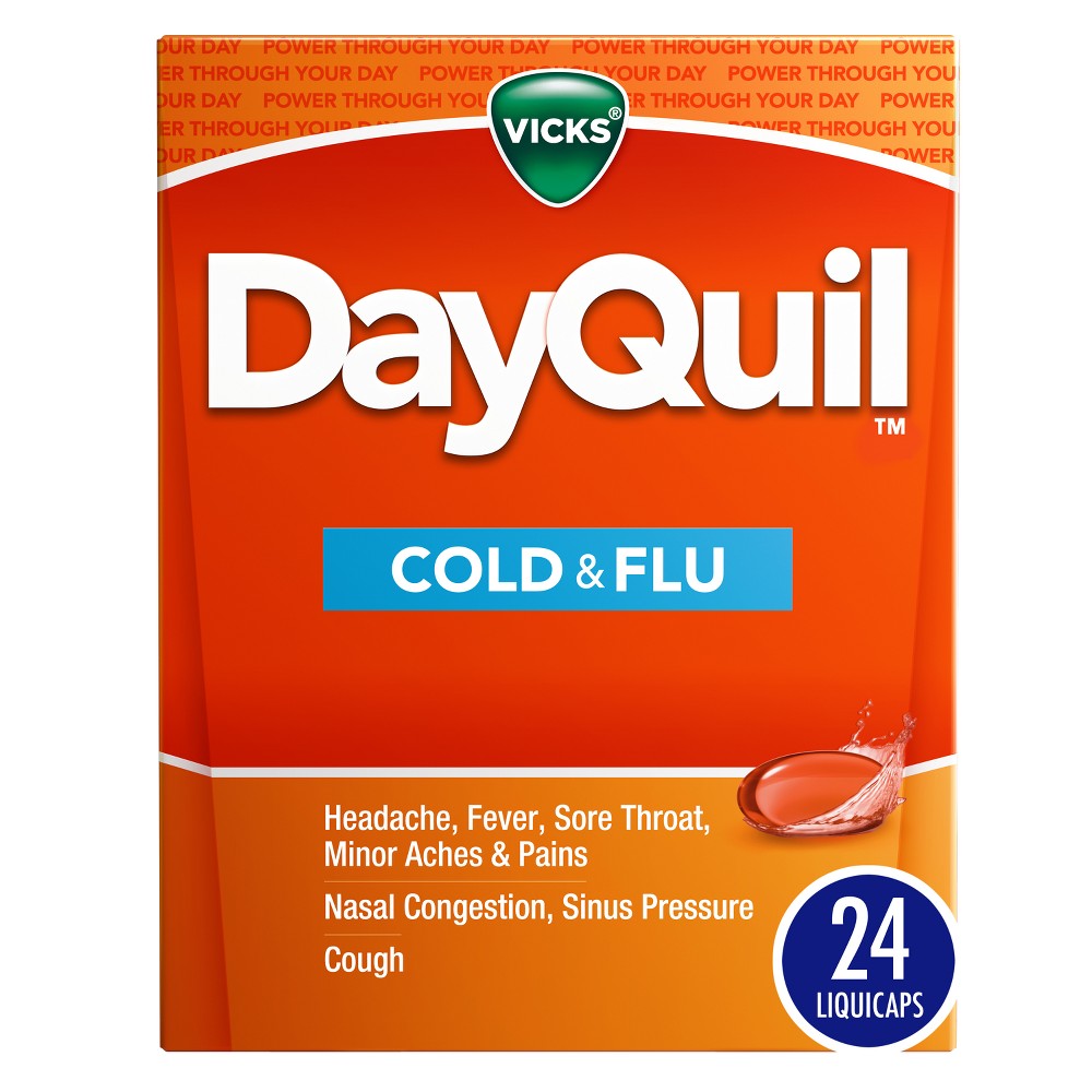 UPC 323900014435 product image for Vicks DayQuil Cold & Flu Multi-Symptom Medicine LiquiCaps - 24ct | upcitemdb.com
