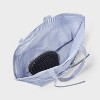 Americana Pinstripe USA Flag Canvas Tote Bag - Wild Fable™ Blue - 4 of 4
