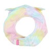 Ponyflo Girl's Tie-Dye Adjustable Ponytail Baseball Cap with Cat Face - 3 of 4