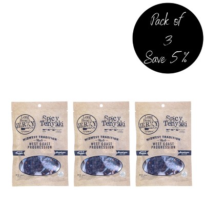 JVL Enterprises 2.5 oz Spicy Teriyaki Beef Jerky - Pack of 3