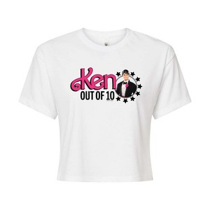 Women's - Barbie - Ken Out Of 10 Cropped Graphic T-Shirt - 1 of 4