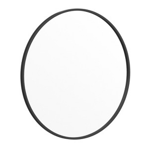 Merrick Lane Accent Wall Mirror with Metal Frame for Bathroom, Vanity, Entryway, Dining Room, & Living Room - 1 of 4