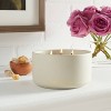 15oz Ceramic Jar 3-Wick Black Label Olive Leaf and Oud Candle - Threshold™ - image 2 of 4