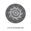 Unique Bargains Drain Strainer Round Drain Strainer TPR 5.51"x5.51" 1 Pc - 3 of 4
