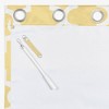 108"x84" Ironwork Sateen Woven Room Darkening Blackout Grommet Top Curtain Panel Patio - Exclusive Hom - 3 of 4