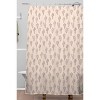 Deny Designs Dash and Ash Somber Mauve Shower Curtain Pink : Microfiber, Machine Washable, Non-Slip Backing - 2 of 4