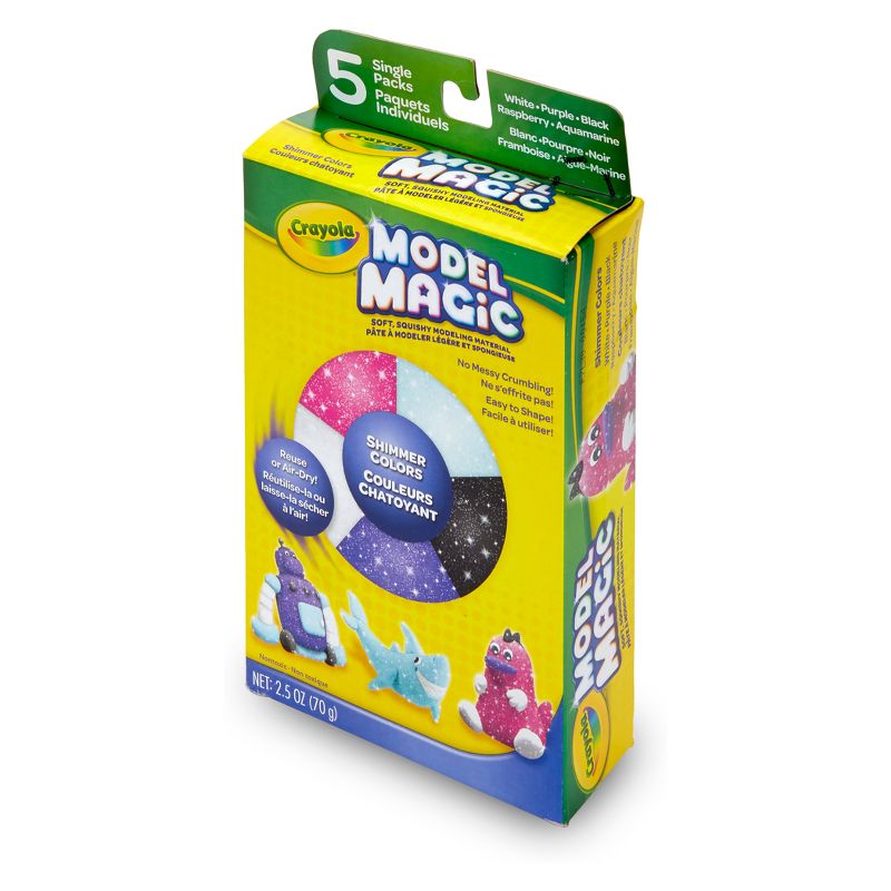 Model Magic Modeling Clay 5ct Shimmer - Crayola, 5 of 7