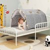 Infans Kids Bed Tent Children Bed Canopy w/Glow in the dark Fabric Washable Flannel - 3 of 4