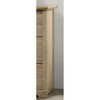 57" PU Paper Lamination 6-Drawer Dressers with Black Metal Handles and Tip-Over Restraint - 3 of 4