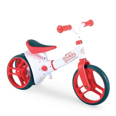 y velo balance bike green