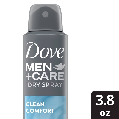 Dove Men+Care Clean Comfort 48-Hour Antiperspirant & Deodorant Dry Spray - 3.8oz