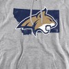 Men's Montana State University State Shape Pull-Over Hoodie - 2 of 4