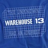 Warehouse 13 Blueprint Logo Adult T-Shirt - 2 of 4