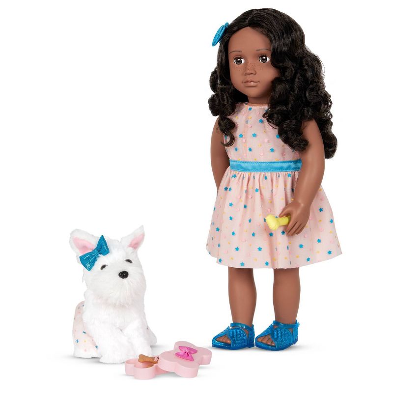 Our Generation Celeah &#38; Confetti 18&#34; Matching Doll &#38; Pet Set, 4 of 8