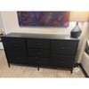 Lyngins Modern 7-Drawer Dresser with Wooden Top, Chest of Drawers with Metal Frame,Pulls,Storage Furniture for Bedroom,Living Room - 2 of 4