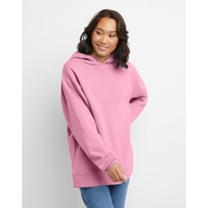 Hanes EcoSmart Women's Fleece Hoodie - 1 of 4