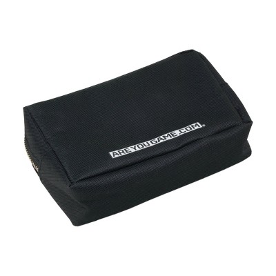 Compact Black Rubberwood Travel Shut the Box Game Set