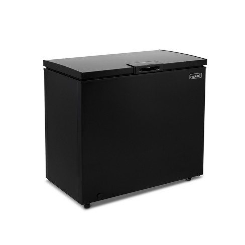 Northair 3.5 Cu Ft Chest Freezer - 2 Removable Baskets - Quiet Compact  Freezer - 7 Temperature Settings - Black