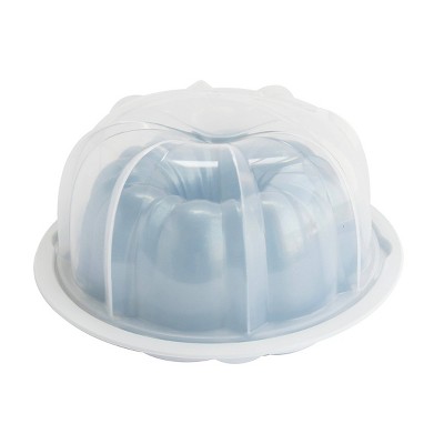 Blue Ceramic Bundt Pan And/or Cake Dish 