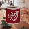 University of West Alabama Primary Logo Ceramic Coffee Mug Novelty Gift Mugs for Coffee Tea and Hot Drinks 11oz White - 4 of 4