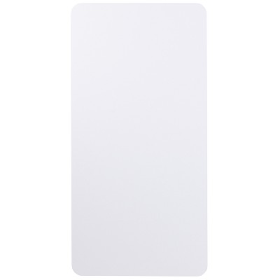 Gray Metal Frame White Plastic Kids Folding Table