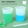 JDICTION 6-Pack 250ml Silicone Cups - 8oz Reusable Measuring & Pouring Tools for Epoxy Resin, Slime, Waxing & Craft Projects - 3 of 4