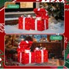 Karl Home 12 inch Lighted Electric Gift Box Christmas Decoration - 4 of 4