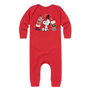 Boys' Peanuts Peek  - Red - 18 Months - 1 of 3
