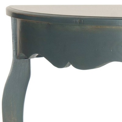 Aggie Console Table - Teal - Safavieh , Green