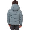Rokka&Rolla Boys' Grid Winter Coat Kids' Fleece Lined Jacket - 2 of 4