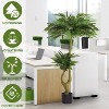63in Artificial Tropical Plant, Floor Plant In Pot, Long Willow Buds Tropical Tree With Planter For Outdoor Indoor Home Office Living Room Decor - 3 of 4