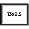 PosterPalooza | Photo Size Flat Silver Picture Frame - UV Acrylic, Foam Board Backing, Hanging Hardware - 2 of 4