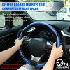 TruAIR 3pcs Carbon Fiber Steering Wheel Cover, Anti-Skid Universal Protector - 3 of 4