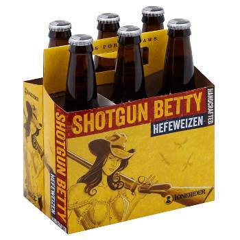Lonerider Shotgun Better Hefeweizen Beer - 6pk/12 fl oz Bottles