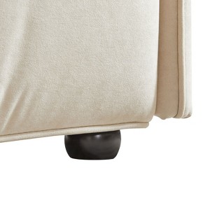 NicBex Couches for Living Room 3 Fold Sofa Velvet linen fabric Convertible Futon Couch Sleeper Sofabed Pull Out Couch Bed - 1 of 4