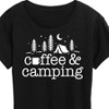 Women's - Instant Message - Coffee & Camping Short Sleeve Graphic T-Shirt - 2 of 4