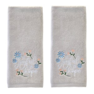 SKL Home 2pk Be Joyful in Hope Hand Towel Set - 1 of 3