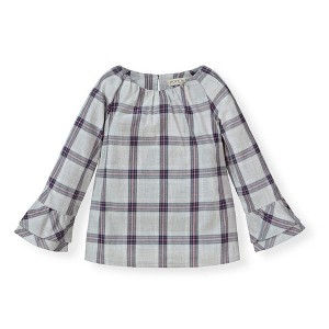 Hope & Henry Girls' Ruffle Sleeve Top, Infant - 1 of 4