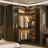 Besiost Corner Closet Organizer with Shelves, Freestanding Closet System - 2 of 4