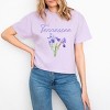 Simply Sage Market Tennessee Flower Colorful Boxy Crop Top - 2 of 4