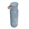 Zak Designs 32oz Stainless Steel Vacuum Insulated Water Bottle with Straw Lid - 3 of 4