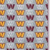 NFL Washington Commanders Logo Roll Ultra Soft Blanket - 2 of 2