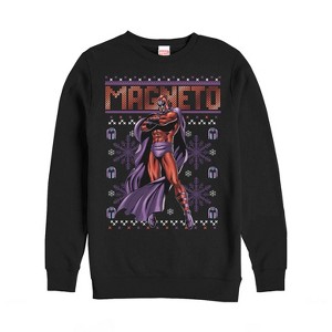Men's Marvel Ugly Christmas X-Men Magneto Sweatshirt - 1 of 3