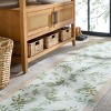 Martha Stewart Floral - MSRW193 - Indoor Power Loomed Machine Washable Skid-Resistant Rugs - 2 of 4