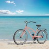 Okak 26IN Beach Cruiser Bikes with Steel Frame, Single Speed Drivetrain Adult Bike with Comfortable Rides, Bicycle for Men & Women, Pink - 3 of 4