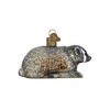 Old World Christmas Blown Glass Ornament for Christmas Tree, Vintage Badger - 2 of 4