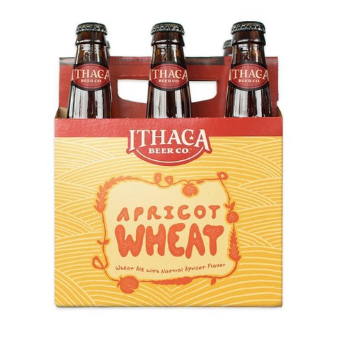 COASTER Finger Lakes NEW YORK Brewery ~ ITHACA Beer Co Apricot Wheat ~ Est 1998 