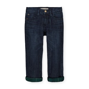 Hope & Henry Boys' Flannel Lined Denim, Infant - 1 of 4