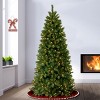 National Tree Company 7.5 ft. Lehigh Valley Slim Pine Tree with Dual Color LED Lights - 2 of 4